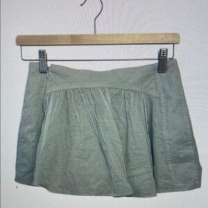 NWT SKIMS Cotton Voile Mini Skirt in the color Frost XXS new with tags